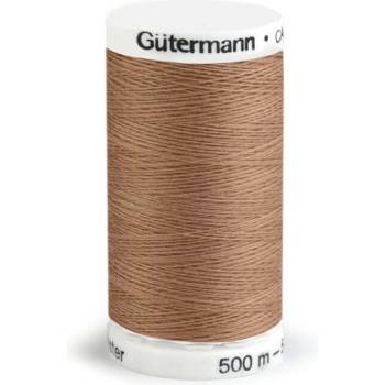 Polyesterové nite Gütermann návin 500 m Farba: 139 Brown Sugar