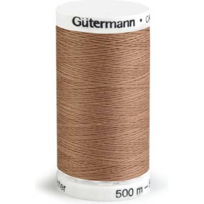 Polyesterové nite Gütermann návin 500 m Farba: 139 Brown Sugar