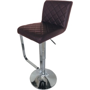 Bogdan Furniture Am Бар стол Калипсо-17 кожа-кафява