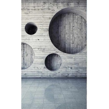 DIMEX ART s. r. o Флизелинов фототапет 3d геометричен фон 150 x 250 см