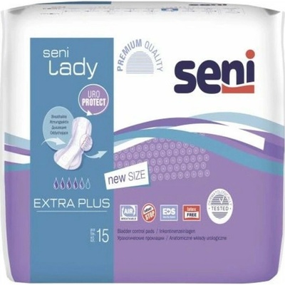 Seni Lady EXTRA PLUS urologické vložky pre ženy savosť 590 ml 15 ks