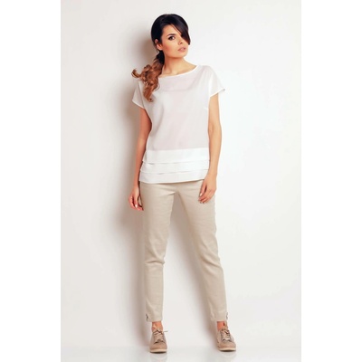 Awama Woman's Blouse A269 biela