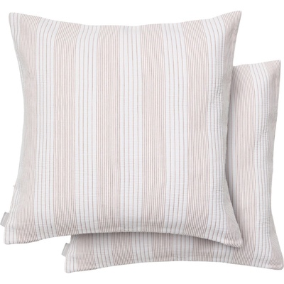 Kave Home Set dvou bavlněných povlaků na polštář Macie 50x50