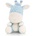 Keel Toys Bаby Keel - Бебешко жирафче - синьо - 15 см - Keel Toys