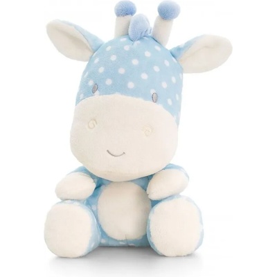 Keel Toys Bаby Keel - Бебешко жирафче - синьо - 15 см - Keel Toys