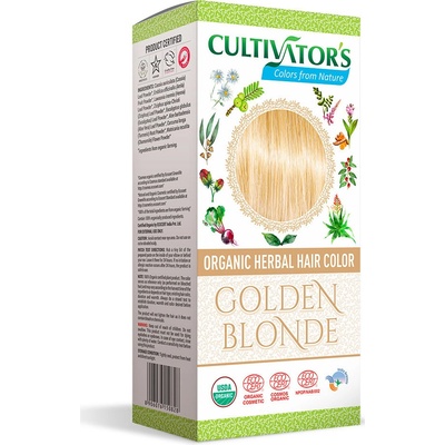 Cultivators přírodní barva na vlasy 1 zlatá blond
