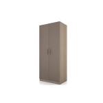 Bogdan Furniture I Двукрилен гардероб Mod 1001, Мока/Лате