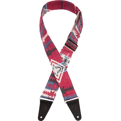 Fender Zion Strap, Red Aztec