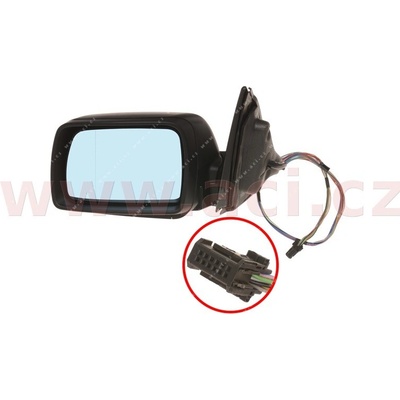 zp. zrcátko el. ovládané vyhřívané asférické modré sklo pro lak (5 pinů) L 0685807