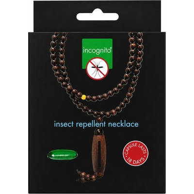 Incognito Repelentní náhrdelník s kapslí