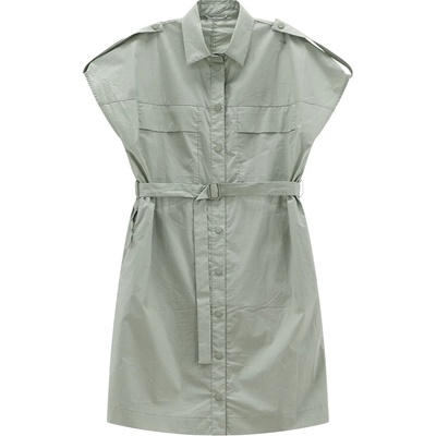 Jeanne Baret Дамска рокля Jeanne Baret Women's Papyrus Utility Dress - Sage - размер 40 (EU) (134-1897-0213)