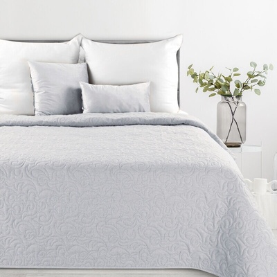 Takoy PREMIUM přehoz na postel prošívaný z látky imitující len-HF-459116 200 x 220 cm