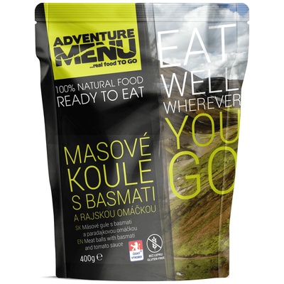 Adventure Menu топчета с басмати и доматен сос