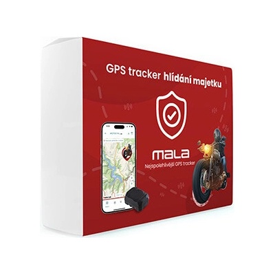 Mala tracker stráženie majetku (ONI 67381) čierny