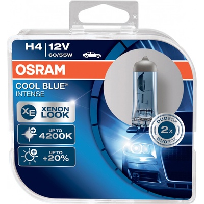 Osram H4 12V 60/55W P43t Cool Blue Intense 2 ks
