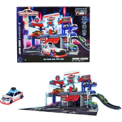 Majorette Japan Series Garáž Tuning 36x46x24