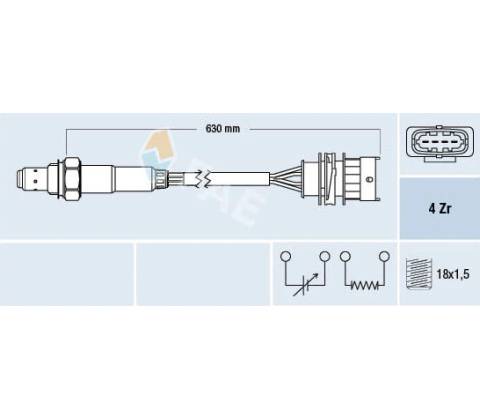 Lambda sonda FAE 77156