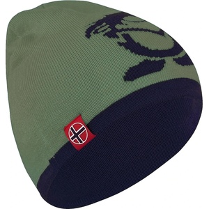 Trollkids Детска зимна шапка (beanie) Trollkids Kid's Troll Beanie - Moss / Mystic Blue - размер 48-52 cm (204-6686-0811)