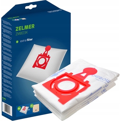 Sáčky WORWO ZMB03K Pro ZELMER 49.4200 SAF-Bag 4 ks sáčků