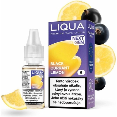 LIQUA Next Gen Black Currant Lemon 10 ml 18 mg
