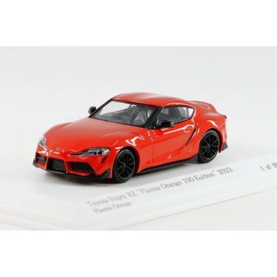 Kyosho Toyota Supra RZ oranžová 2023 CAR.NEL 1:64