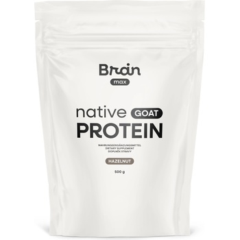 BrainMax Native Goat Protein, Hazelnut, 500 g
