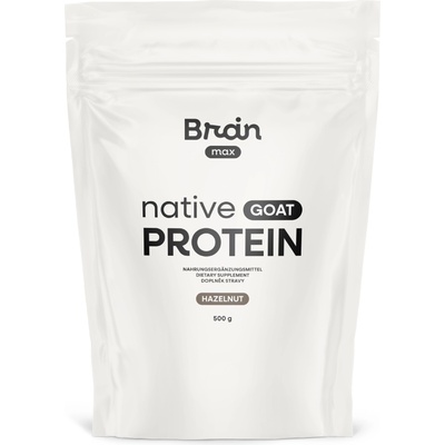 BrainMax Native Goat Protein, Hazelnut, 500 g