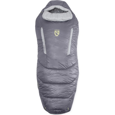 NEMO Equipment Дамски синтетичен спален чувал Nemo Women's Forte 20 Synthetic sleeping bag - Quicksilver / Aluminum - размер Regular (514-1682-0111)