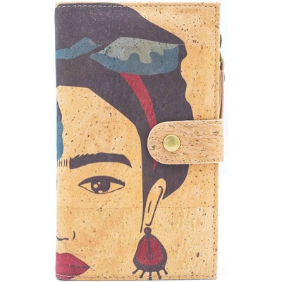 Дамско портмоне от корк - Frida Kohlo