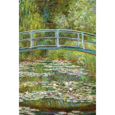 Plagát, Obraz - Water Lily Pond, Claude Monet, 61 × 91.5 cm