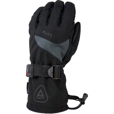 Matt Skitime lyžiarske rukavice gloves čierna