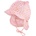 maximo Шапка с козирка maximo Baby's Bonnet with Ear and Neck Protection Cap - Muschelrosa / Blümchen - размер 41 cm (904-1843-1314)