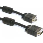  Кабел за монитор VGA - VGA, с филтър 15pin M/15pin M до 10 метра