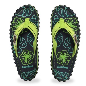 Gumbies Islander Lime Hibiscus Размер на обувките (ЕС): 41 / Цвят: зелен
