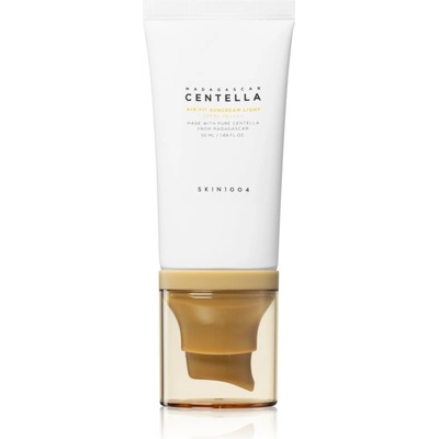 SKIN1004 Madagascar Centella Air-Fit Suncream Light минерален защитен флуид за лице SPF 30 50ml