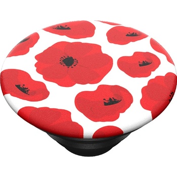 PopSockets PopTop Gen.2, Scandi Poppies, červené máky, výměnný vršek