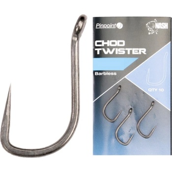 Kevin Nash Chod Twister Barbless vel.7 10 ks