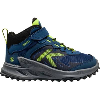 KEEN Детски туристически обувки Keen Kid's Zionic Mid WP Walking boots - Naval Academy / Evening Primrose - размер 29 (EU) (702-5837-0214)