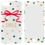 Sentio Set Case / Glass Protector for iPhone 8/7/6s/6 Smile