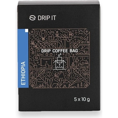 Drip it Káva ve filtru Ethiopia Yirgacheffe 5 x 10 g