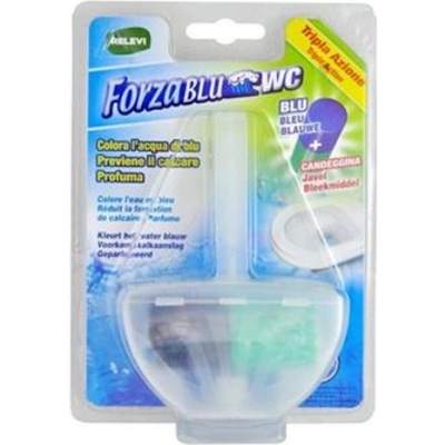 Relevi Forzablu Acqua Blu závěsný WC blok 2v1 s chlórem 40 g