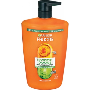 Garnier Fructis Goodbye Damage šampón na poškodené vlasy 1000 ml