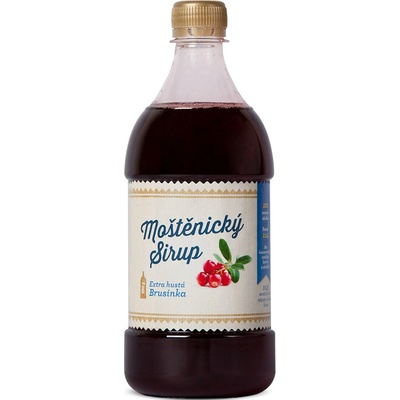 Moštěnický Sirup Brusnica 0,7 l