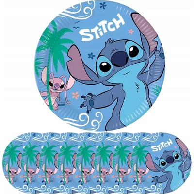 Procos Papierové taniere Stitch 23 cm