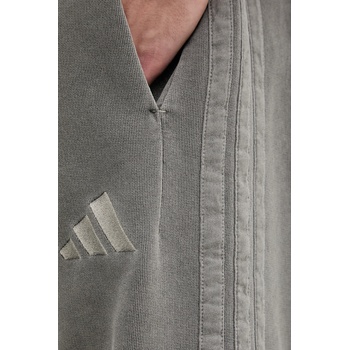 adidas Памучен къс панталон adidas All SZN мъжки в сиво JN0607 (JN0607)