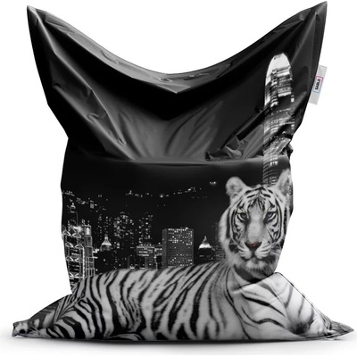 Sablio Sedací vak Classic Mestský tiger 150 x 100 cm