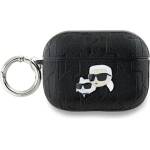 Karl Lagerfeld Кейс Karl Lagerfeld Monogram Karl & Choupette Head за AirPods Pro 2, ч (3666339283582)