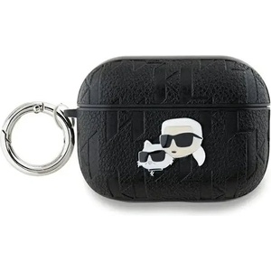 Karl Lagerfeld Кейс Karl Lagerfeld Monogram Karl & Choupette Head за AirPods Pro 2, ч (3666339283582)