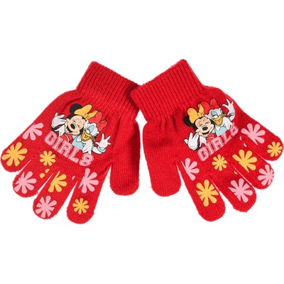 Disney Minnie girls dívčí rukavice červené