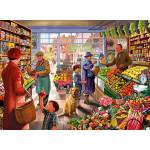 Bluebird Puzzle - Puzzle Village Greengrocer - 2 000 piese